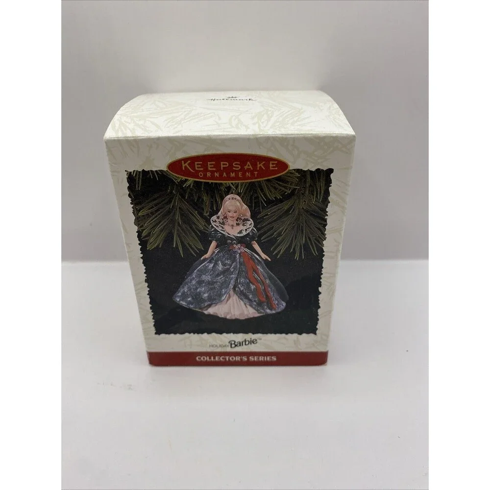 Hallmark 1995 Collector Series HOLIDAY BARBIE Christmas Ornament 3rd In Series